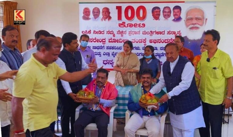 ಶಿವಮೊಗ್ಗದ ಕೊರೊನ ವಾರಿಯರ್ಸ್ ಗೆ ಸನ್ಮಾನ