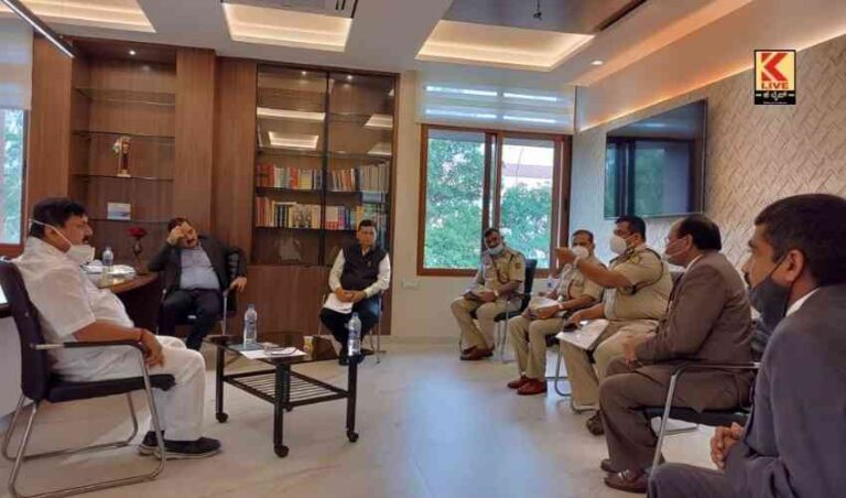 ಬೆಳಗಾವಿ ಅಧಿವೇಶನ : ಗೃಹ ಸಚಿವರ ಸಭೆ