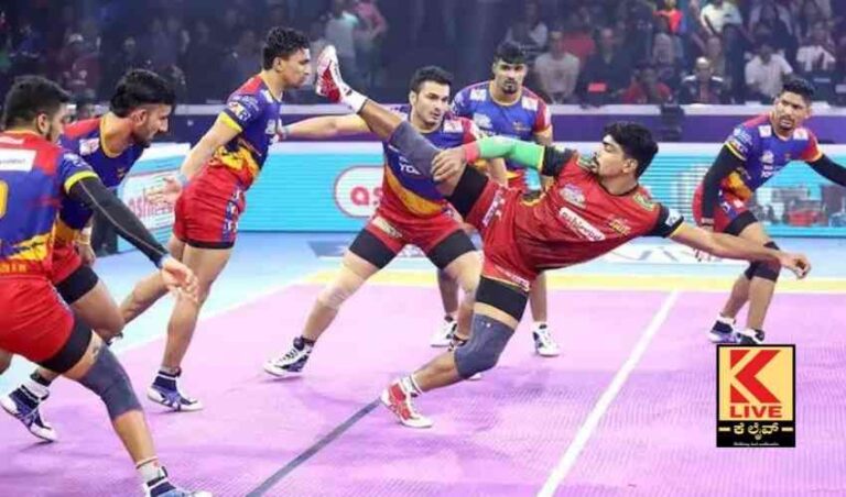 ಪ್ರೊ ಕಬಡ್ಡಿ ಲೀಗ್  ಜಯಂಟ್ಸ್-ವಾರಿಯರ್ಸ್ ಜಯ