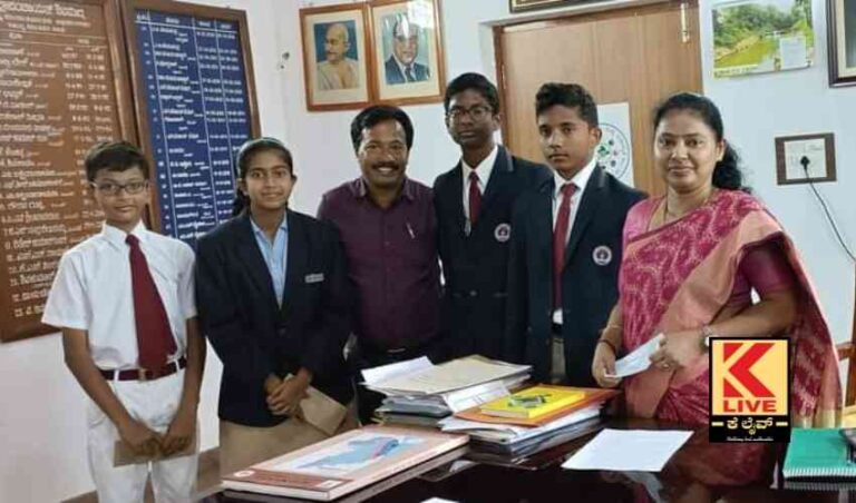 ವಿಜ್ಞಾನ ಒಗಟು ಬಿಡಿಸಿ ರಾಜ್ಯಮಟ್ಟದ ಸ್ಪರ್ಧೆಗೆ ಆಯ್ಕೆ