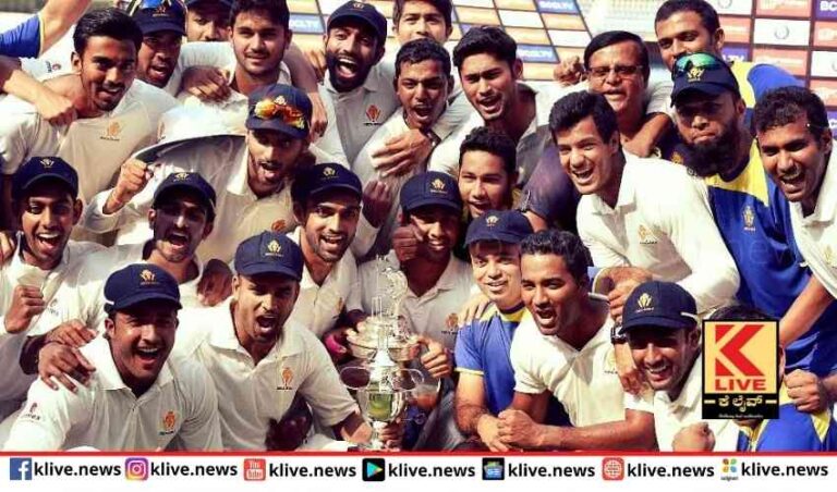 ರಣಜಿ ಕ್ರಿಕೆಟ್  ನಾಕ್ ಔಟ್ ಹಂತಕ್ಕೆ ಕರ್ನಾಟಕ