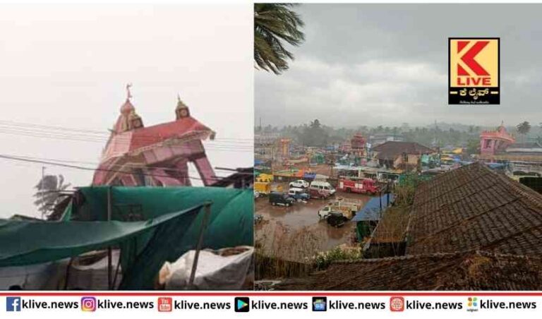 ಶಿರಸಿ ಜಾತ್ರೆಯಲ್ಲಿ ಮಳೆರಾಯನ ಅವಾಂತರ
