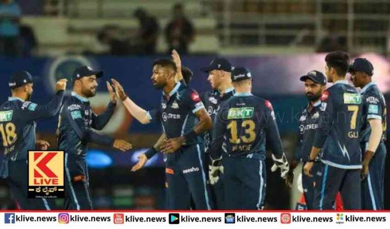 ಟಾಟಾ ಐಪಿಎಲ್ -22  ಗುಜರಾತ್ ಟೈಟನ್ಸ್ ಹ್ಯಾಟ್ರಿಕ್ ಜಯ