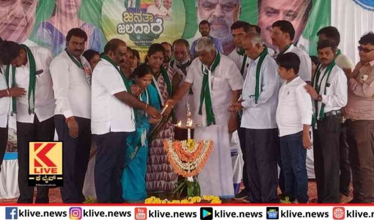 ಈಚಿನ  ನೀರಾವರಿ ಯೋಜನೆಗಳ ರೂವಾರಿ ದೇವೇಗೌಡರು- ರೇವಣ್ಣ