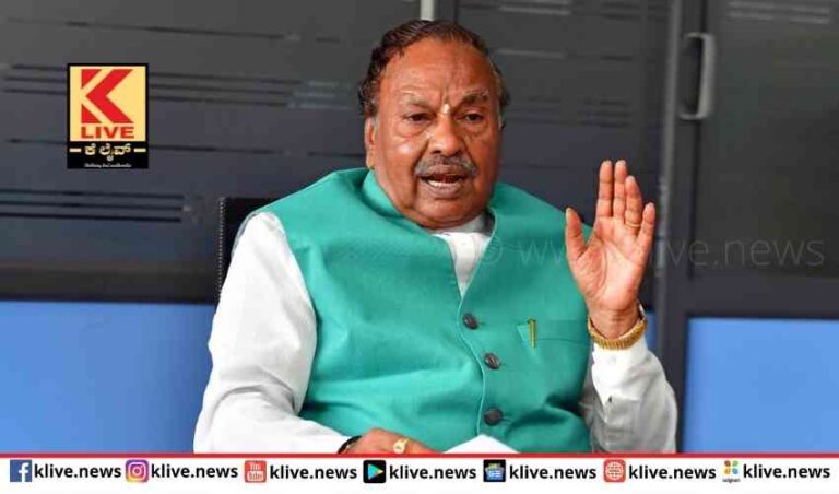 ಮನೆ ಮನೆಗೆ ಗಂಗೆ  ಯೋಜನೆಯಲ್ಲಿ  ರಾಜ್ಯದ ಪ್ರಗತಿ ಉತ್ತಮ- ಈಶ್ವರಪ್ಪ