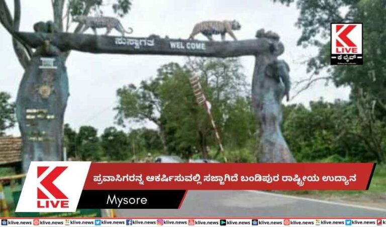 ಪ್ರವಾಸಿಗರನ್ನ ಆಕರ್ಷಿಸುವಲ್ಲಿ ಸಜ್ಜಾಗಿದೆ ಬಂಡಿಪುರರಾಷ್ಟ್ರೀಯ ಉದ್ಯಾನ