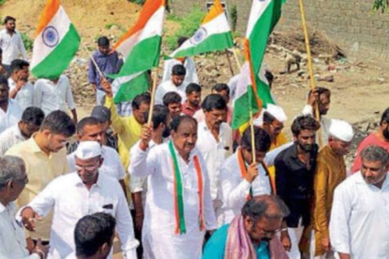 ಕಲಬುರ್ಗಿಯಲ್ಲಿಕಾಂಗ್ರೆಸ್ 2ನೇ ಹಂತದ ಜನಜಾಗೃತಿಪಾದಯಾತ್ರೆ