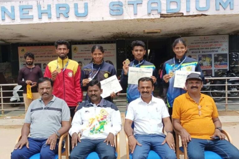 ರಾಜ್ಯಮಟ್ಟದಲ್ಲಿ ಮಿಂಚಿದ ಶಿವಮೊಗ್ಗದ ಕ್ರೀಡಾಪ್ರತಿಭೆಗಳು