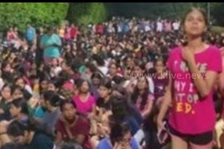 ಚಂಡಿಘರ್ ವಿವಿ ಹಾಸ್ಟೆಲ್ ವಿದ್ಯಾರ್ಥಿನಿಯ ಹೀನ ಕೃತ್ಯಕ್ಕೆ ಪ್ರತಿಭಟನೆ