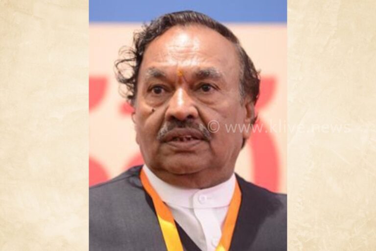 ಮುಸಲ್ಮಾನರ ಮನಸ್ಥಿತಿ ಬದಲಾಗಬೇಕು ರಾಷ್ಟ್ರಭಕ್ತರಾಗಬೇಕು- ಈಶ್ವರಪ್ಪ