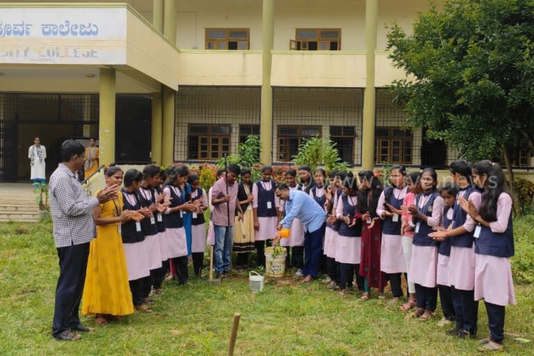 ಭದ್ರಾವತಿಯಲ್ಲಿ ಎನ್ಎಸ್ಎಸ್  ದಿನಾಚರಣೆ