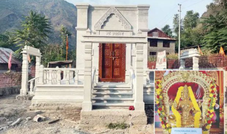 ಶೃಂಗೇರಿ ಪೀಠದಿಂದ  ಕಾಶ್ಮೀರದ ನೀಲಂಗೆ ಶ್ರೀಶಾರದಾದೇವಿ ವಿಗ್ರಹದ ಹಸ್ತಾಂತರ