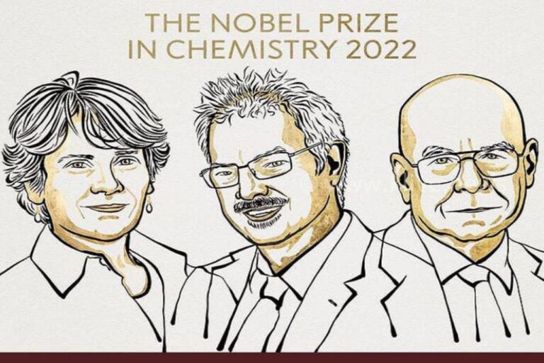 ರಸಾಯನ ಶಾಸ್ತ್ರ ದ ನೋಬೆಲ್ ಪ್ರಶಸ್ತಿ ಮೂವರಿಗೆ ನೀಡಿಕೆ