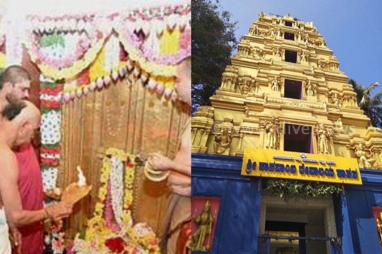 ಹಾಸನಾಂಬ ದೇಗುಲ ದೇವಿಯ ದರ್ಶನಕ್ಕೆ ತೆರೆಯಲಾಗಿದೆ