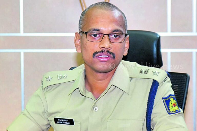 ಶಿವಮೊಗ್ಗ ಎಸ್ ಪಿಲಕ್ಷ್ಮೀಪ್ರಸಾದ್ ಏಕಾಏಕಿ ವರ್ಗಾವಣೆ