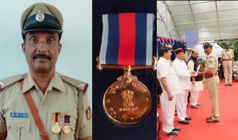 ಅತೀಕ್ ಉರ್ ರಹಮಾನ್ ಗೆ ರಾಷ್ಟ್ರಪತಿಗಳ ಪೋಲೀಸ್ ಸೇವಾಪದಕ