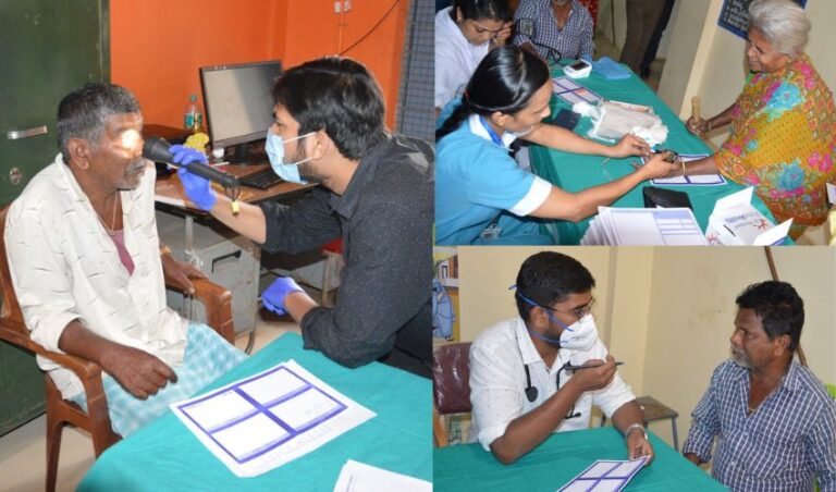 ದೊಡ್ಡೇರಿಯಲ್ಲಿ ಆರೋಗ್ಯ ತಪಾಸಣಾ ಶಿಬಿರ