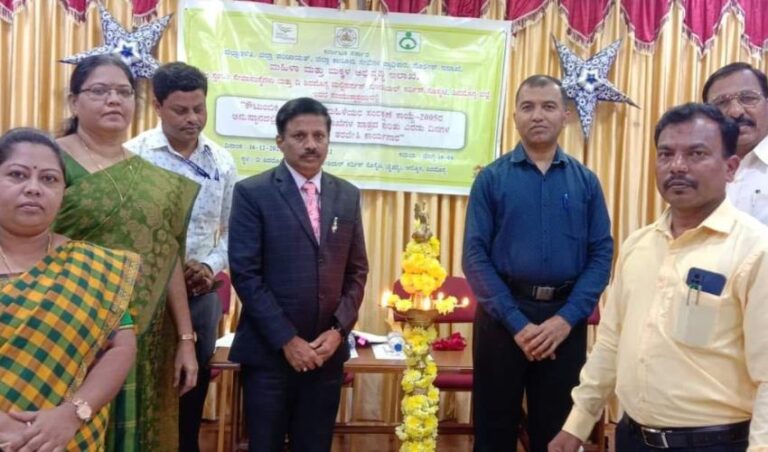 ಎಲ್ಲರೂ ಒಟ್ಟಾಗಿ ಕಾನೂನು ಅನುಸರಿಸಿದಾಗ ಅನುಷ್ಠಾನ ಸುಲಭ- ನ್ಯಾ.ರಾಜಣ್ಣ ಸಂಕಣ್ಣನವರ್