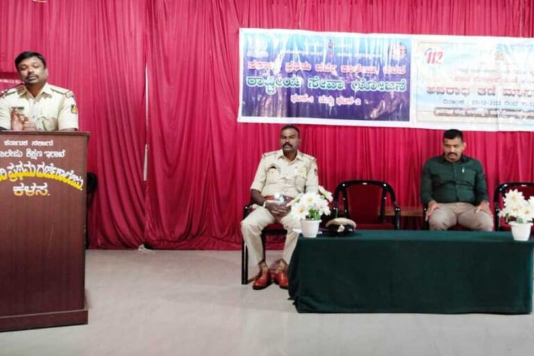 ಅಪರಾಧ ತಡಗಟ್ಟಲು ಯುವಜನತೆ ಜಾಗೃತರಾಗಬೇಕು – ಸಿ.ಎನ್.ರಮೇಶ್