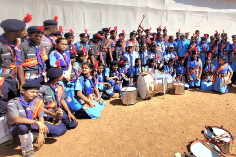 ಅಂತಾರಾಷ್ಟ್ರೀಯ ಸಾಂಸ್ಕೃತಿಕ ಜಾಂಬೂರಿಯಲ್ಲಿ ಮನಸೆಳೆದ ಶಿವಮೊಗ್ಗದ ಚಿಣ್ಣರ ಬ್ಯಾಂಡ್ ಪ್ರದರ್ಶನ