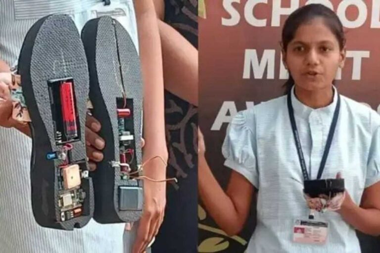 ಆ್ಯಂಟಿ ರೇಪ್ ಫೂಟ್ ವೇರ್ ಸಿದ್ಧಗೊಳಿಸಿದ ವಿದ್ಯಾರ್ಥಿನಿ