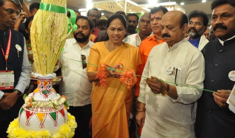 ಸಿರಿಧಾನ್ಯ ಸೇವಿಸಿ  ಬುಲೆಟ್ ನಂತೆ ಶಕ್ತಿವಂತರಾಗಿ-ಸಚಿವ ಬಿ.ಸಿ.ಪಾಟೀಲ್