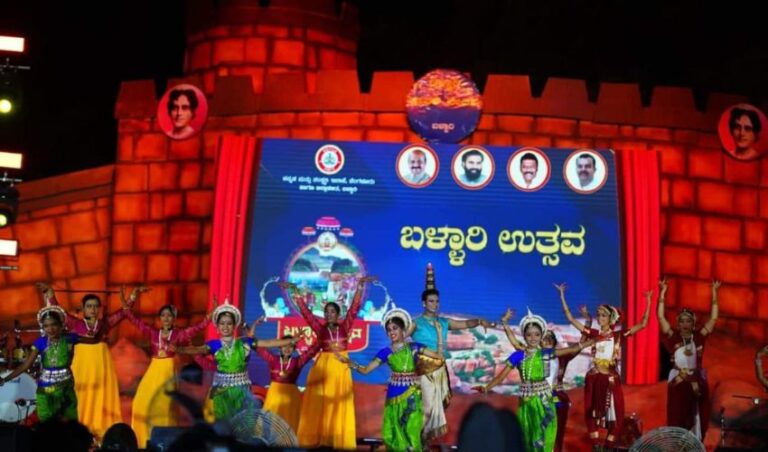 ಬಣ್ಣ ಬಣ್ಣದ ಬಳ್ಳಾರಿ ಉತ್ಸವಕ್ಕೆ  ಸಂತಸದ ಸಮಾರೋಪ