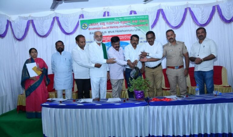 ಪತ್ರಕರ್ತರಿಗೆ ಸೂಕ್ತ ಭದ್ರತೆ ಮತ್ತು ಸೌಲಭ್ಯ ನೀಡಲು ಬೆಂಬಲ ನೀಡುವೆ- ಅಶೋಕ ನಾಯ್ಕ