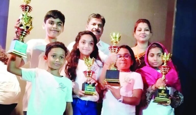 ಶಿವಮೊಗ್ಗದ ಗೆಲಾಕ್ಸಿ ಅಬಾಕಸ್ ಸೆಂಟರ್ ನ ವಿದ್ಯಾರ್ಥಿಗಳಿಗೆ ವಿವಿಧ ಪ್ರಶಸ್ತಿ ಪುರಸ್ಕಾರ