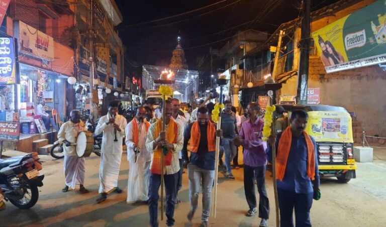 ಇತಿಹಾಸ ಪ್ರಸಿದ್ಧ ಸಾಗರ ಮಾರಿಕಾಂಬ ಜಾತ್ರೆಗೆ ಅಂಕೆಹಾಕುವ ಸಂಪ್ರದಾಯಕ್ಕೆ ಚಾಲನೆ