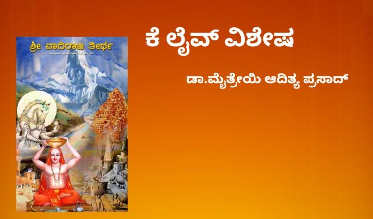 ವಾದಿರಾಜರ ತೀರ್ಥಪ್ರಬಂಧ ದ ವಿಶೇಷ ಮೌಲ್ಯಗಳು