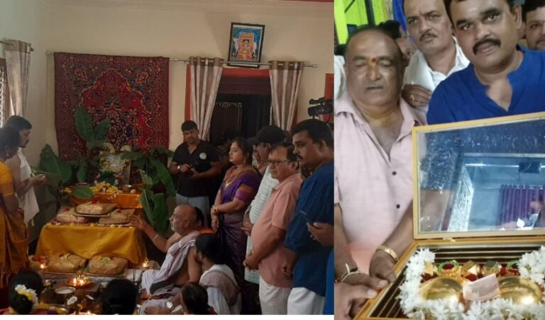 ಸಾಗರ ಮಾರಿಕಾಂಬೆ ಜಾತ್ರೆಯ ಧಾರ್ಮಿಕ ಪೂಜಾಕಾರ್ಯಗಳಿಗೆ ಚಾಲನೆ