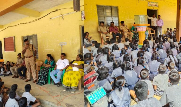 ಭದ್ರಾವತಿಯಲ್ಲಿ ರೈಲ್ವೆ ಸುರಕ್ಷಾ ಜಾಗೃತಿ ಅಭಿಯಾನ