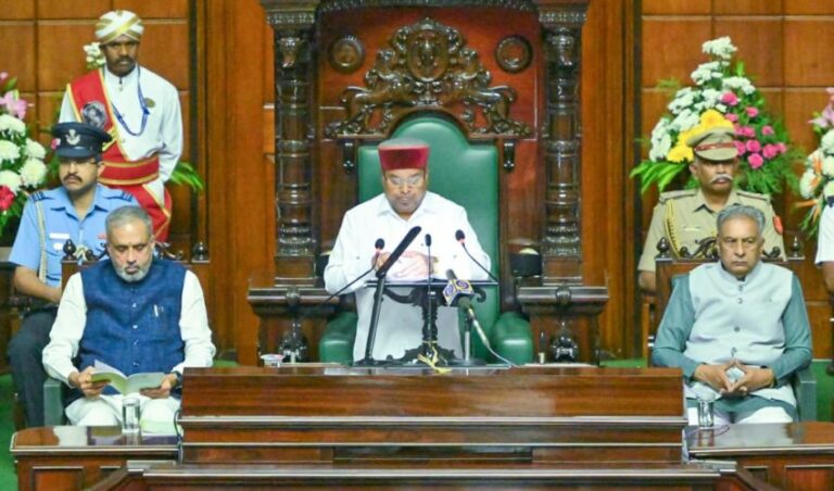 ಇಂದು ವಿಧಾನಮಂಡಲದ ಜಂಟಿ ಅಧಿವೇಶನ ಉದ್ದೇಶಿಸಿ ರಾಜ್ಯಪಾಲರ ಭಾಷಣ