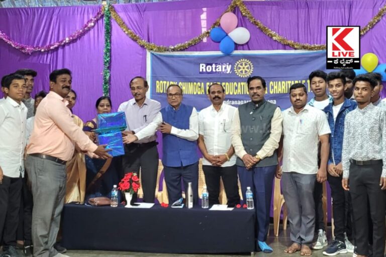 Shivamogga ಮಕ್ಕಳ ಸುಪ್ತ ಪ್ರತಿಭೆ ಅನಾವರಣಕ್ಕೆ ಇಂಟರ್ಯಾಕ್ಟ್ ಕ್ಲಬ್ ಸಹಕಾರಿ- ಎಂ.ಚಂದ್ರಶೇಖರಯ್ಯ