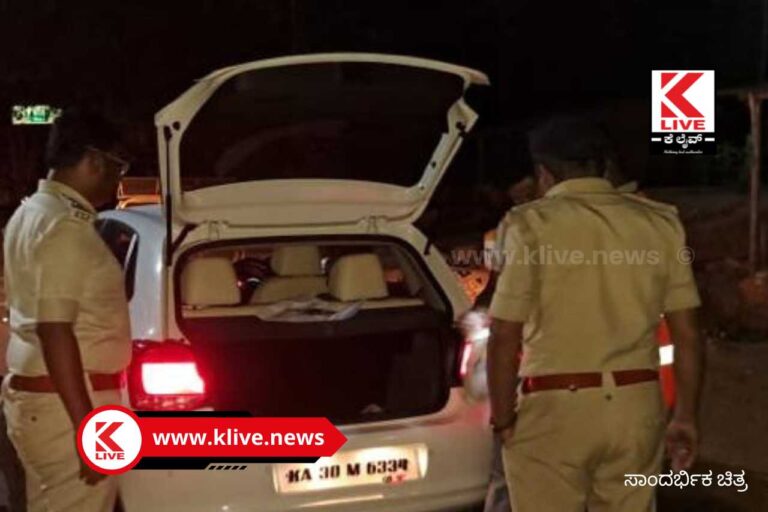Shivamogga District Police ಆನಂದಪುರದ ಬಳಿ ಗಾಂಜಾ ಸಾಗಣೆಕೋರನ ಬಂಧನ