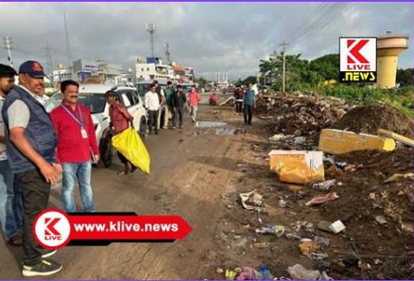 Shivamogga Lokayukta Department ಲೋಕಾಯುಕ್ತ ಅಧಿಕಾರಿಗಳಿಂದ ನಗರದ ಕೆಲವು ಬಡಾವಣೆಗಳ ಸ್ವಚ್ಛತೆ ಪರಿಶೀಲನೆ