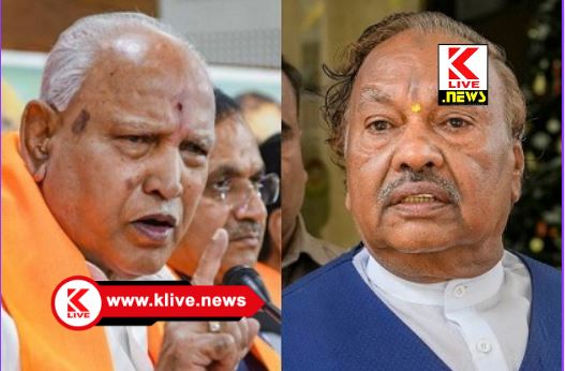 K.S. Eshwarappa ಈಶ್ವರಪ್ಪ ‘ಘರ್ ವಾಪ್ಸಿ’ ಗಾಳಿಸುದ್ದಿ. ಶೆಟ್ಟರ್ ಫಾರ್ಮುಲಾ ನಡೆದೀತೆ?