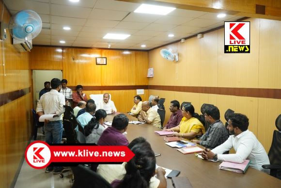 S.N.Chennabasappa ಶಿವಮೊಗ್ಗ ನಗರ ವಿಧಾನಸಭಾ ಕ್ಷೇತ್ರದ ಪ್ರಗತಿ ಪರಿಶೀಲನಾ ಸಭೆ ನಡೆಸಿದ ಶಾಸಕ‌ ಚನ್ನಬಸಪ್ಪ