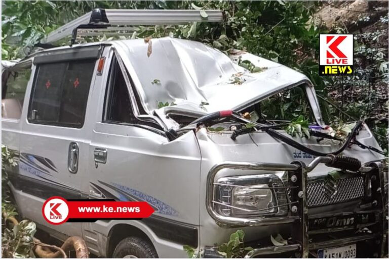 BREAKING NEWS ಆಗುಂಬೆ ಘಾಟಿನಲ್ಲಿ ಓಮಿನಿ ವ್ಯಾನ್ ಮೇಲೆ ಉರುಳಿದ ಬೃಹತ್ ಮರ
