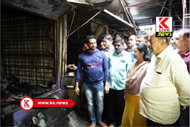 Shivamogga News ಗಾಂಧಿ ಬಜಾರ್ ನಲ್ಲಿನ ಉಪ್ಪಾರ ಕೇರಿಯಲ್ಲಿ ಅಗ್ನಿ ಅವಘಡ. ಶಾಸಕ ಚೆನ್ನಿ ಭೇಟಿ- ಪರಿಶೀಲನೆ
