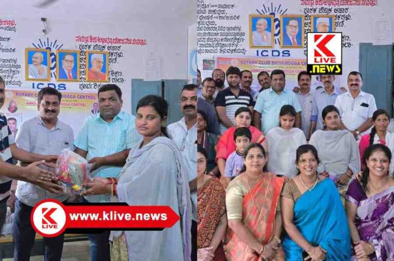 Shivamogga News ಗರ್ಭಿಣಿಯರಿಗೆ ಪೌಷ್ಠಿಕ ಆಹಾರ ಅತಿಮುಖ್ಯ-ಕಿರಣ್ ಕುಮಾರ್