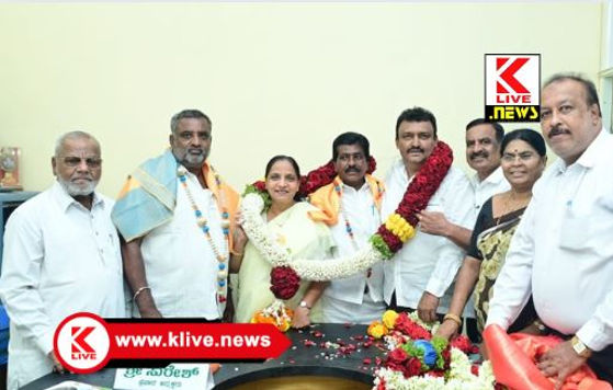 Bhadravati TAPCMS ಭದ್ರಾವತಿ ಟಿಎಪಿಸಿಎಂಎಸ್ ಅಧ್ಯಕ್ಷರಾಗಿ ಬಿ.ಟಿ.ನಾಗರಾಜ್ ಅವಿರೋಧ ಆಯ್ಕೆ