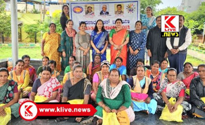 Bhavasara Vision India Prerana  Institute ಪೌರ ಕಾರ್ಮಿಕರಿಂದ ಉತ್ತಮ ವಾತಾವರಣ ಸೃಷ್ಟಿ – ಅನಿತಾ ರವಿಶಂಕರ್