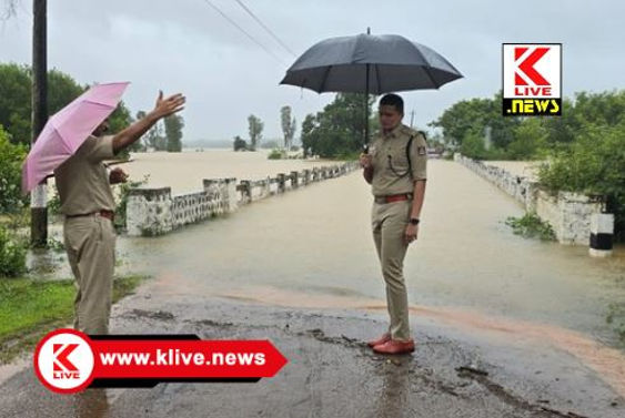 Shivamogga Weather Forecast ಭಾರಿಮಳೆ, ಸಾಗರ, ಶಿಕಾರಿಪುರಗಳಲ್ಲಿ ಪ್ರವಾಹ ಪರಿಸ್ಥಿತಿ ಪರಿಶೀಲಿಸಿದ ಜಿಲ್ಲಾ ರಕ್ಷಣಾಧಿಕಾರಿ ಮಿಥುನ್ ಕುಮಾರ್
