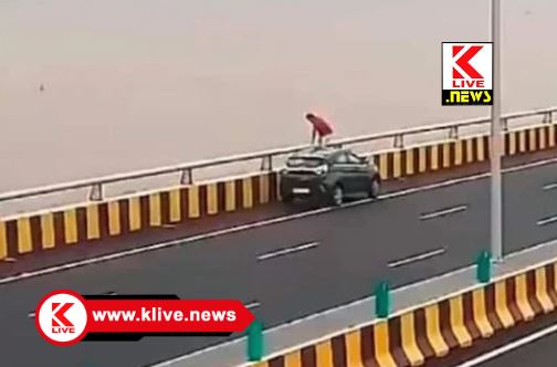 Engineer jumps off Mumbai’s Atal Setu ಮುಂಬೈ ಅಟಲ್ ಸೇತುವಿನಿಂದ ಜಿಗಿದು ಇಂಜಿನಿಯರ್ ಆತ್ಮಹತ್ಯೆ. ಸಿಸಿಟಿವಿಯಲ್ಲಿ ದೃಶ್ಯ ಸೆರೆ