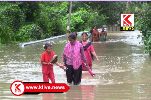 Tunga River ತೀರ್ಥಹಳ್ಳಿಯಲ್ಲಿ ರಸ್ತೆ ಮೇಲೆ ಹರಿದ ತುಂಗಾನದಿ!