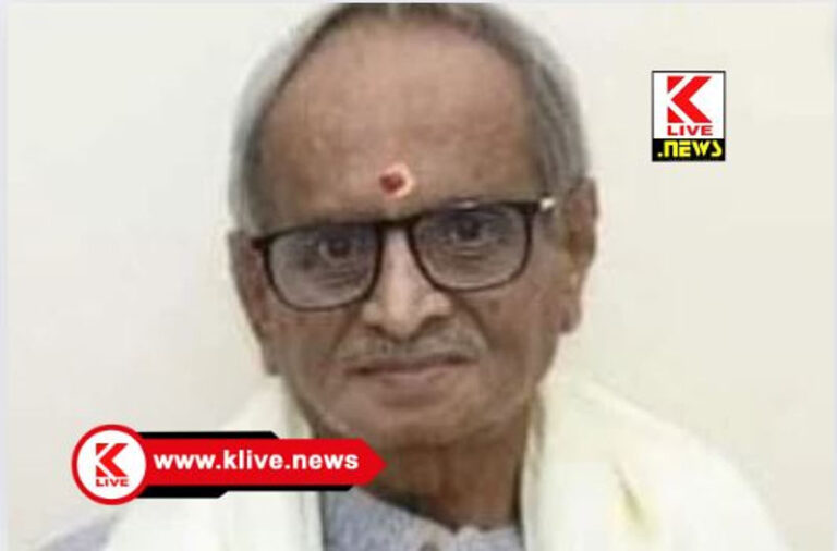 Chudanatha Iyer ದಿಟ್ಟ ಬರವಣಿಗೆಯ ಪತ್ರಕರ್ತ ಚಿಕ್ಕಮಗಳೂರು ಚೂಡಾನಾಥ ಐಯ್ಯರ್ ನಿಧನ