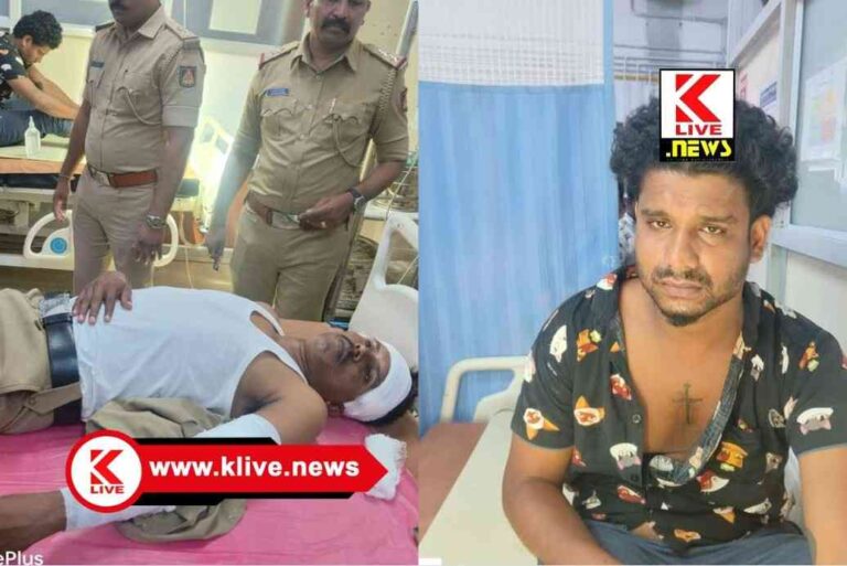 Shimoga Breaking News ರೌಡಿಶೀಟರ್ ಮೇಲೆ ಪೊಲೀಸ್ ಫೈರಿಂಗ್