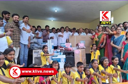 Madhu Bangarappa ಉಳ್ಳವರು ಮನಸ್ಸು ಮಾಡಿದರೆ ಸರ್ಕಾರಿ ಶಾಲೆಗಳ ಭವಿಷ್ಯ ಬದಲಿಸಬಹುದು- ಮಧು ಬಂಗಾರಪ್ಪ